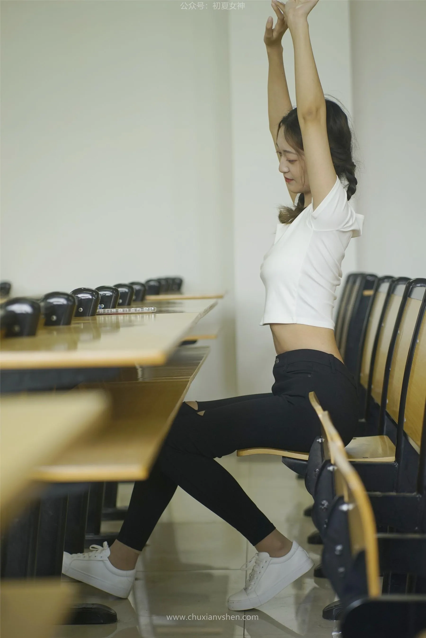 初夏女神 NO.067 依依 邻家女孩-毕业季 [140P]插图9